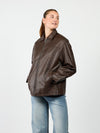 Gaby oversized jacket | Brown | Tall