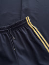Izzy pants | Navy with yellow stripe | Tall