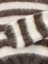 Kaya Knit | Brown striped | Tall