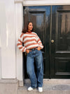 Kaya Knit | Terracotta Striped | Tall
