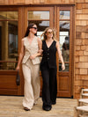 Lauren pants | Linen | Black | Tall