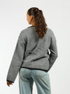 Leila Knit | Gestreept zwart wit | Tall