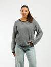 Leila Knit | Gestreept zwart wit | Tall