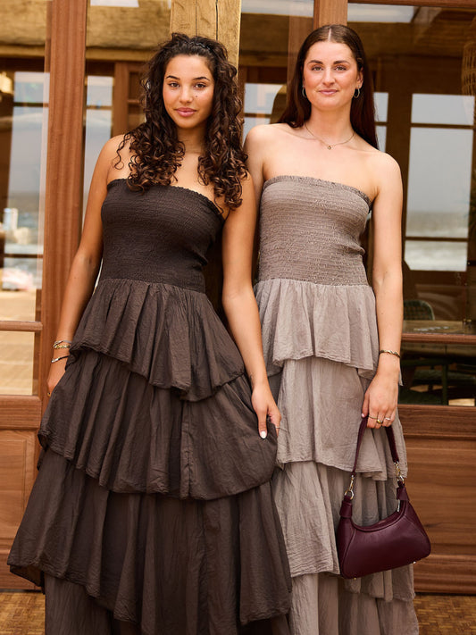 Levy Dress | Brown | Tall