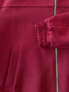 Lily jacket met kraag | Bordeaux | Tall