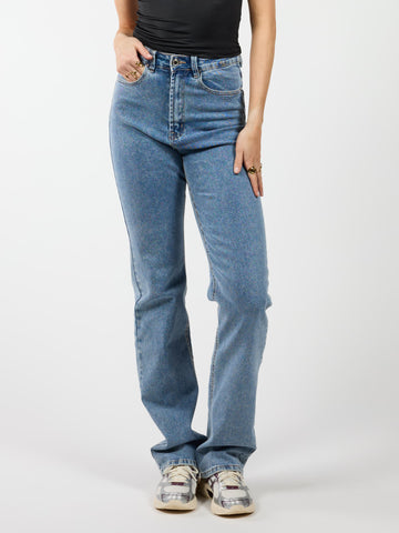 Livia Straight Leg Jeans | Blue | Stretch | Tall