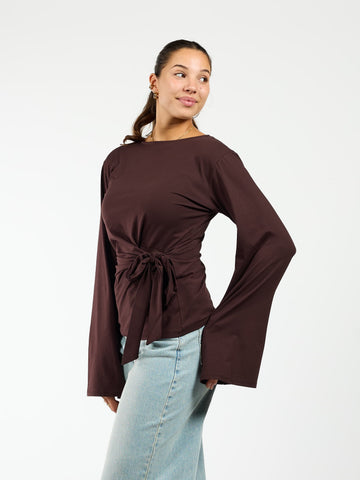 Livy top | Brown | Tall