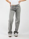 Lola Low/Mid Waist Jeans| Grey | Tall