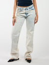 Lola Low/Mid Waist Jeans| Washed Light Blue | Tall