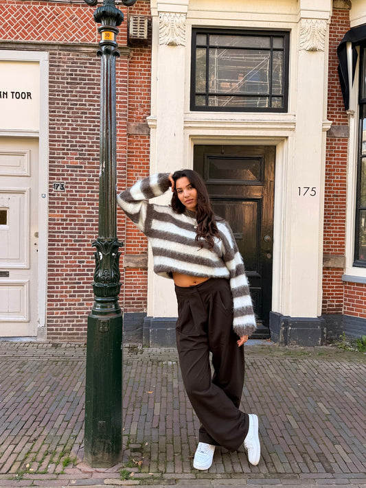 Loulou pants | Bruin | Tall