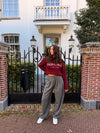 Loulou pants | Donkergrijs | Tall