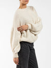 Lulu | Gebreide trui | Cream