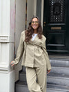 Mae getailleerde blazer | Groen | Tall