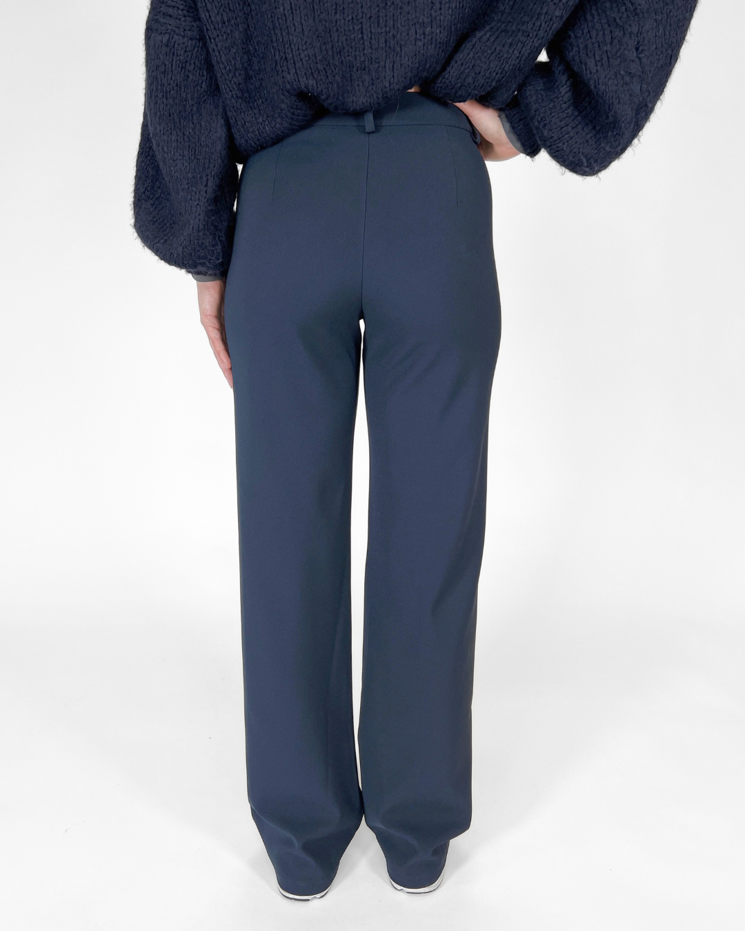 Marley | Wide leg pantalon | Navy | Tall