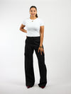 Mia | Cargo pants | Zwart | Tall