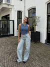 Noa Basic Tank Top | Blue | Tall