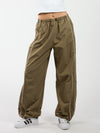 Noor Parachute Pants | Groen | Tall