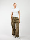 Noor Parachute Pants | Groen | Tall