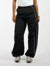 Noor Parachute Pants | Zwart | Tall