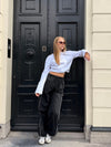 Noor Parachute Pants | Zwart | Tall