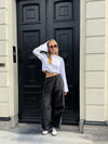 Noor Parachute Pants | Zwart | Tall