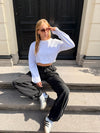 Noor Parachute Pants | Zwart | Tall