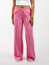Nora pyjama pants | Co-ord set | Roze gestreept | Tall
