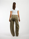 Rae Balloon Jeans | Mid-waist | Groen | Tall