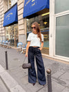Riley Relaxed Jeans | Drawstring | Navy | Tall