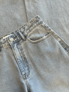 Roxy | Mid Waist Super Wide Leg Jeans | Light Blue | Stretch | Tall