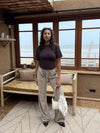 Saar top | Brown | Tall
