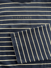 Sanna Tee | Navy striped | Tall