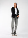 Lily jacket met kraag | Zwart | Tall