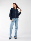 Lily jacket met kraag | Navy | Tall