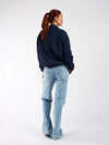 Lily jacket met kraag | Navy | Tall