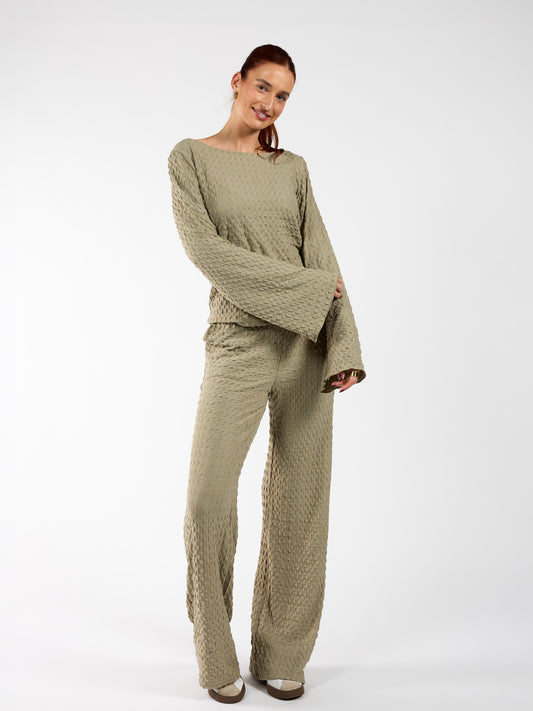 Jolie pants | Co-ord set | Tall | Olijfgroen