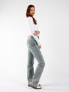 Livia Straight Leg Jeans | Washed Blue | Stretch | Tall