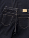 Skye | Mid Waist | Super Wide Leg Jeans | Navy blue | Stretch | Tall