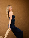 Sophia Basic Tube Top | Navy
