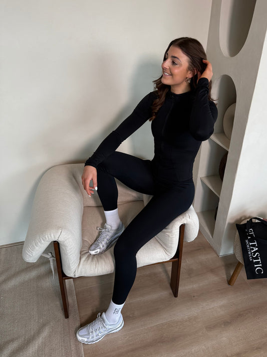 Sportlegging | Zwart | Tall