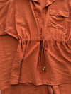 Steph top | Terracotta | Tall