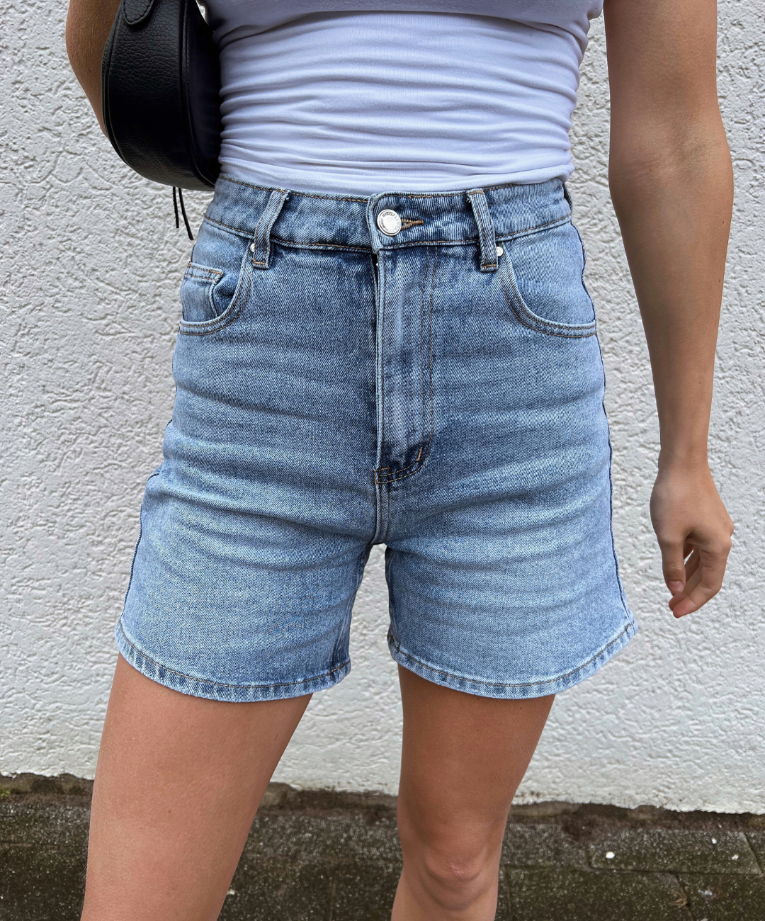 Mila | Denim Short | Tall