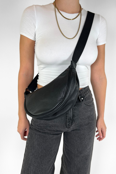 Bag Nika Leather | Black