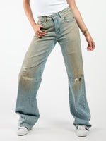Tess Barrel Jeans | Mid-waist | Vintage blue | Tall
