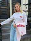 WLD longsleeve tee | Lichtroze | Tall