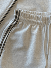 Izzy pants | Grijs met streep | Tall