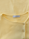 Nala top met knopen | Tall | Geel