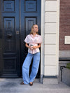 Zoey Barrel Jeans | Mid-waist | Blue | Stretch | Tall