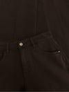 Zoey Barrel Jeans | Mid-waist | Bruin | Stretch | Tall