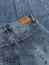 Zoey Barrel Jeans | Mid-waist | Ocean blue | Tall